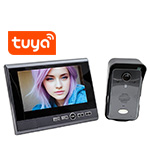 Беспроводной TUYA/WiFi видеодомофон «KiVOS-7 REC-TUYA (1+1)»